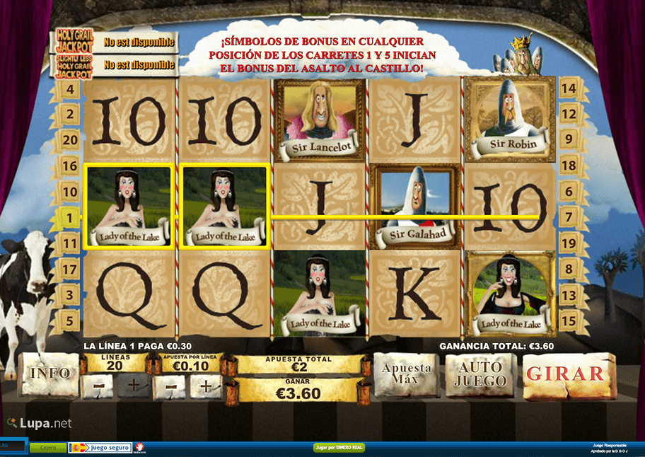 la slot popular Spamalot